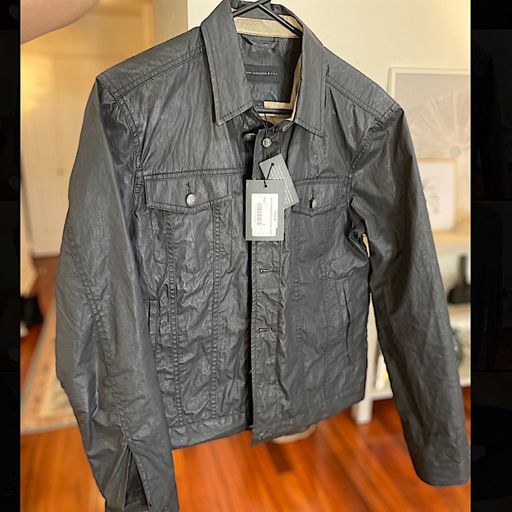 John Varvatos Leather Jacket BRAND NEW w/TAGS